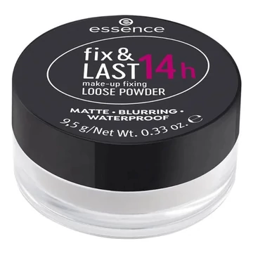 Smink fixáló púder - Essence Fix & LAST 14h Make-Up Fixing Loose Powder 