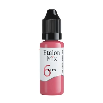 ETALON MIX No. 6 Dusty Rose - Ajak pigment / 15 ml /