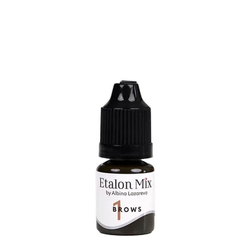 ETALON MIX No. 1 Hazelnut - Szemöldök pigment /hibrid/ 5 ml