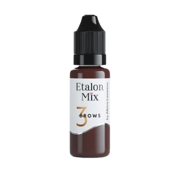 ETALON MIX No. 3 Cognac - Szemöldök pigment /hibrid / 15 ml