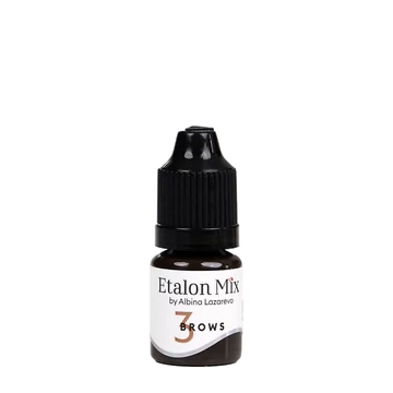 ETALON MIX No. 3 Cognac - Szemöldök pigment  /hibrid / 5 ml