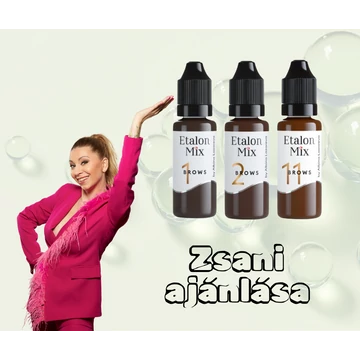 Best of szemöldök pigmentek 3 db*15 ml Zsani ajánlásával