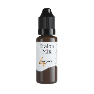 ETALON MIX No. 4 Light Brown - Szemöldök pigment /hibrid / 15 ml