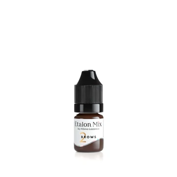 ETALON MIX No. 2 Milk Chocolate - Szemöldök pigment / hibrid / 5ml