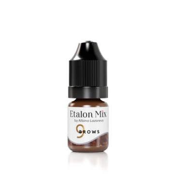 ETALON MIX No. 9 Sepia - Szemöldök pigment  /ásványi / 5 ml