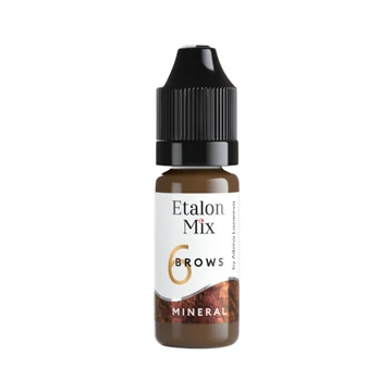 ETALON MIX No. 6 Taupe - Szemöldök pigment  /ásványi / 10 ml
