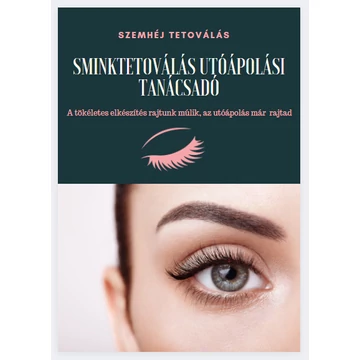Utóápolási dokumentum Szemhéj /100 db /
