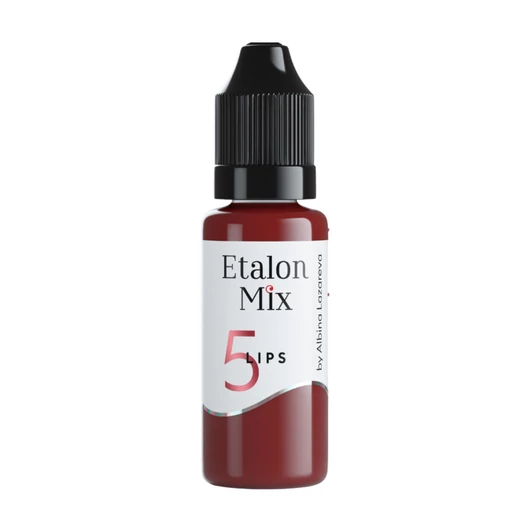 ETALON MIX No. 5 Cherry Mousse - Ajak pigment  / 15 ml /