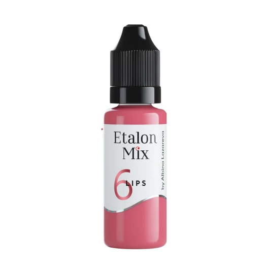 ETALON MIX No. 6 Dusty Rose - Ajak pigment / 15 ml /
