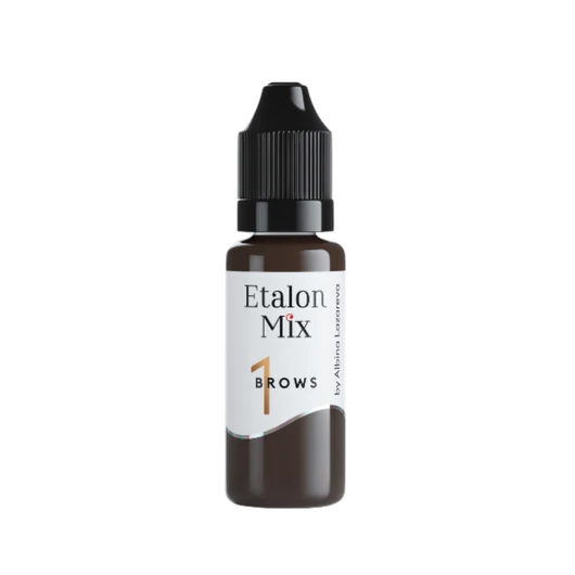 ETALON MIX No. 1 Hazelnut - Szemöldök pigment /hibrid/ 15 ml