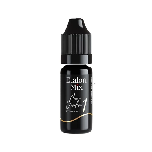 ETALON MIX - Anna Vasileva Golden Eyeshadow szemhéj pigmentek - No. 1 Midnight / 10 ml /