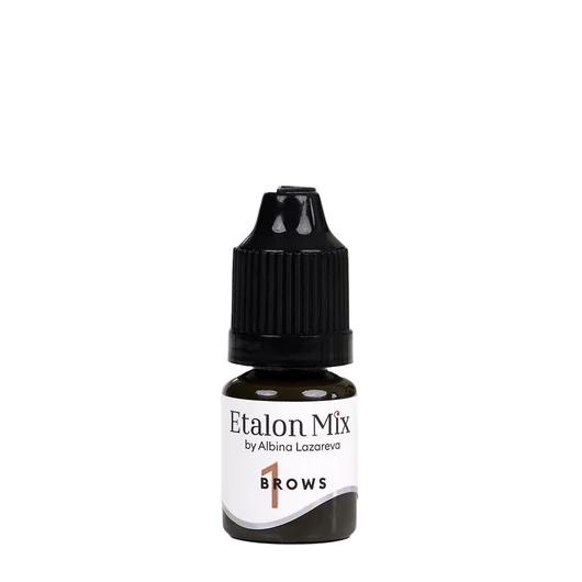 ETALON MIX No. 1 Hazelnut - Szemöldök pigment /hibrid/ 5 ml