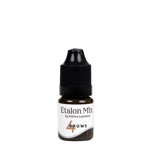 ETALON MIX No. 4 Light Brown - Szemöldök pigment /hibrid / 5 ml