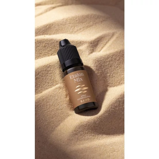 ETALON Új szálas szemöldök pigment - Anna Kutsevolova  / Sand / 10 ml