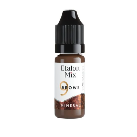 ETALON MIX No. 9 Sepia - Szemöldök pigment /ásványi / 10 ml