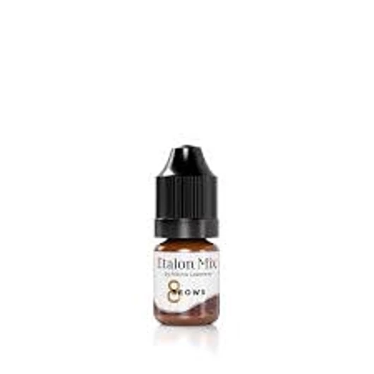 ETALON MIX No. 8 Tiziano - Szemöldök pigment  /ásványi / 5 ml