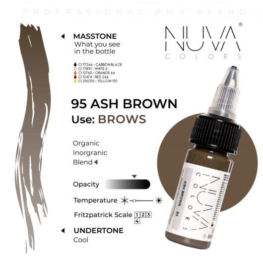 Nuva pigment - Ash brown - 15ML