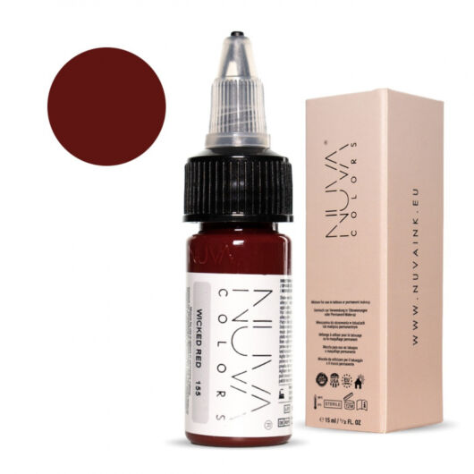 Nuva pigment - WICKED RED - 15ML