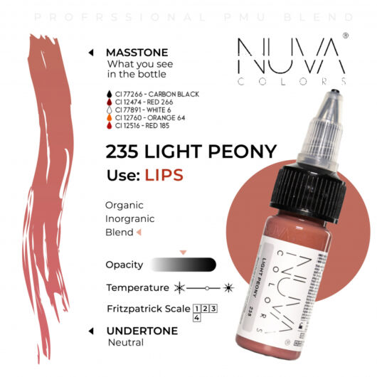 Nuva pigment - LIGHT PEONY - 15ML